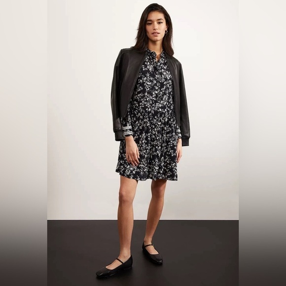 Hobbs London Limited Edition Victoria Printed Dress SZ 4 US 10 UK - Picture 3 of 9